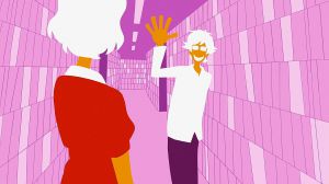 Yoru wa Mijikashi Arukeyo Otome - Screenshot #2