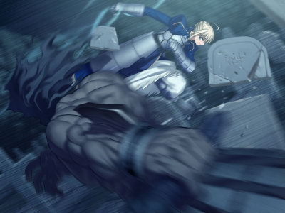 Saber vs Berserker